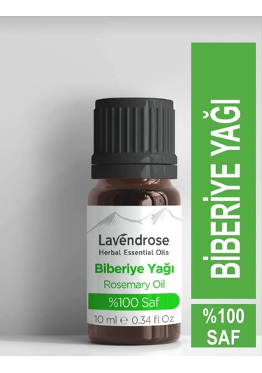 Lavendrose Biberiye Yağı %100 Bitkisel