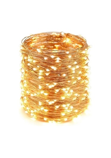 2 Adet 10 Metre Pilli Peri Led, Dekor Işık Günışığı Gün Işığı