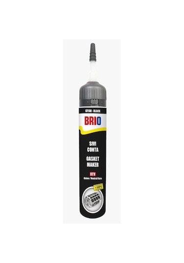 Brio Rtv Siyah Sıvı Conta 200 ML