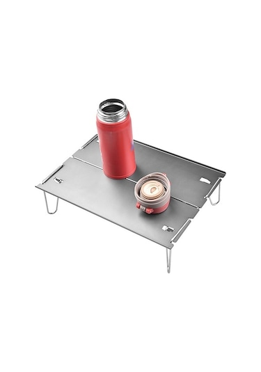 Dancemonkey Luckstone Zdz-003-gy Alüminyum Katlanır Masa Gümüş Gümüş