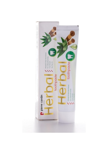 Pierre Cardin Aloe Vera & Misvak & Çay Ağacı Özlü Bitkisel Diş Macunu - 75 ML