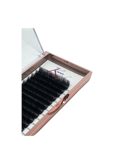 Kaşmir Kirpik Çek Bırak C Kıvrım 0.05 MM 12 Numara Tek Boy Kirpik