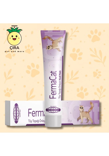 Fermacat -tüy Topak Önleyici Kedi Maltı-