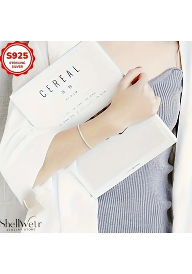 Nora Gümüş 925 Ayar Yılan Zincir Unisex Bileklik Her Tarza Uygun Sevdiklerinize Kendinize En Özel Hediye Gümüş