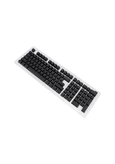 Xindoker 110 Tuşlu Brezilya Portekizcesi Mekanik Klavye Kapakları - Işık Geçirgen Abs Malzeme - 61/64/68/84/87/96/98/100/104/108 Tuşlu Klavyelere Uygun Siyah