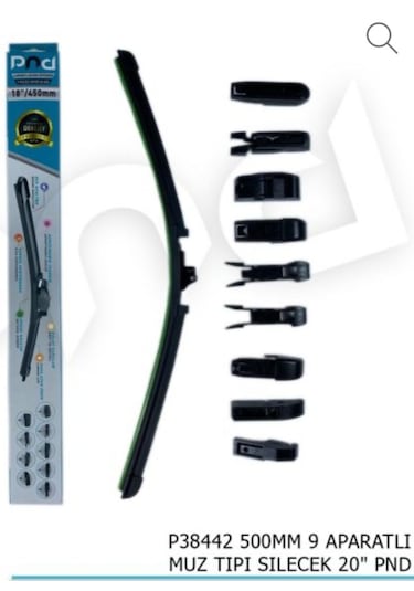 500mm Muz Tıpı Sılecek Supurgesı 20" Pnd