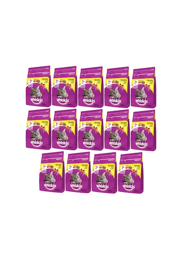 Whiskas Tavuk Etli Yetişkin Kedi Maması 14 x 300 G