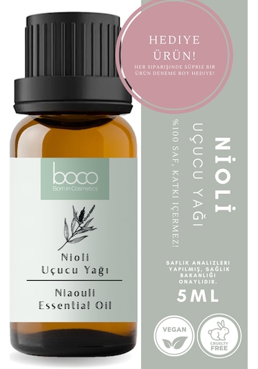 Boco Born In Cosmetics Nioli Buhurdanlık Uçucu Yağı 5 ML