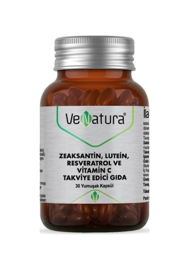 Venatura Zeastaksantin Lutein Resveratrol Vitamin C 30 Kapsül
