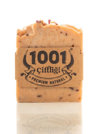 1001 Çiftliği El Yapımı Doğal Gül Sabunu