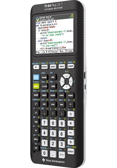 Texas Instruments  Ti-84 Plus  Ce-T Python  Edition Hesap Makinesi