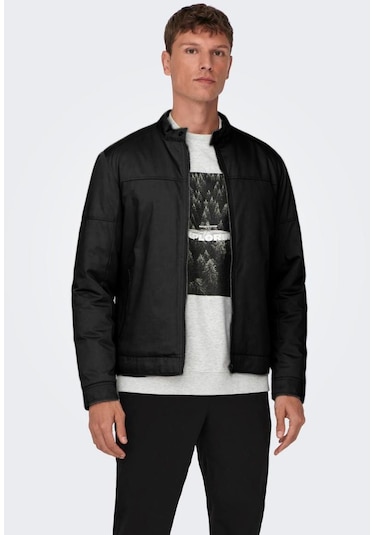 Only & Sons Onsrafael Jacket Otw Cs Erkek Mont-27689-Siyah