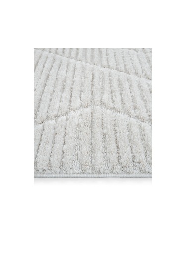 Cool Halı Palazzo Krem Mutfak Halısı Yumuşak Bukle Tezgah Önü Leke Tutmaz Kabartmalı İskandinav Halı