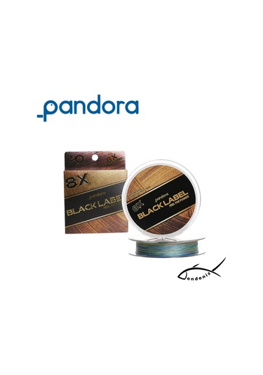 Pandora 8x Label 300m Multicolor İp Misina 0.10