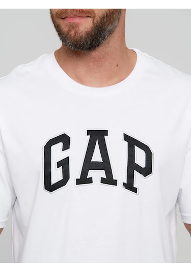 Gap Marka Tişörtü 444312285 Beyaz Pırlanta