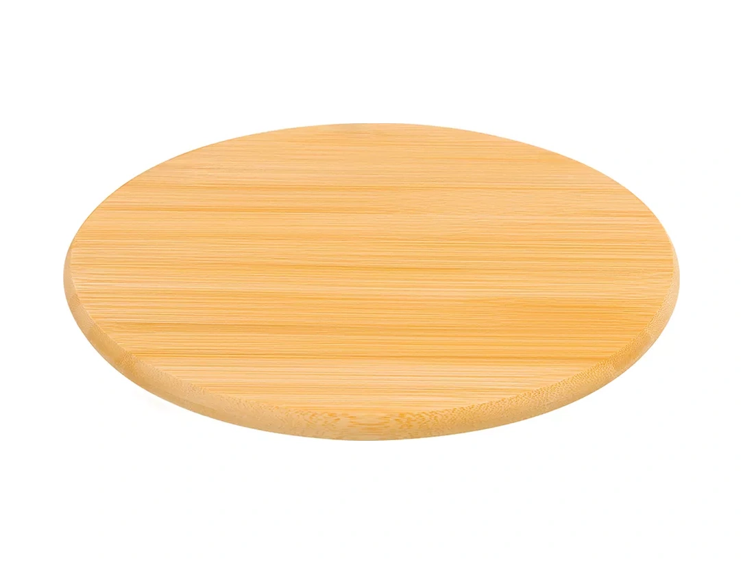 Elan Gallery Dönen Bambu Standı 25x25x1,2 Cm 208742515 Açık Kahverengi