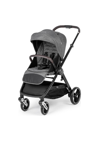 Kanz X-go Ultimate Travel Sistem Bebek Arabası Silver Gri Antrasit - Siyah