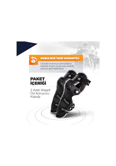 Mefatech Mafsallı Motosiklet Dizliği N11.131