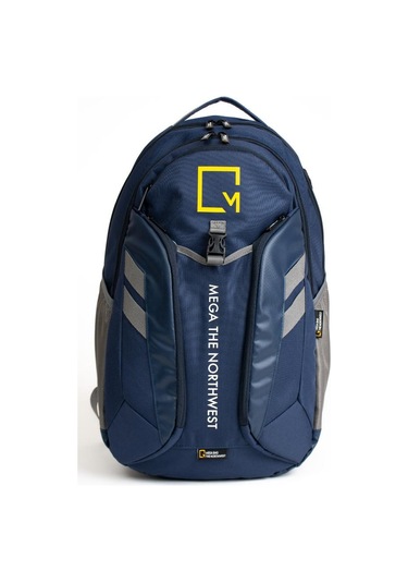 Unisex Dağcı Çantası Kamp Çantası Büyük Boy Sırt Çantası 45 30 Cm Seyahat Çantası Paraşüt Kumaş Lacivert