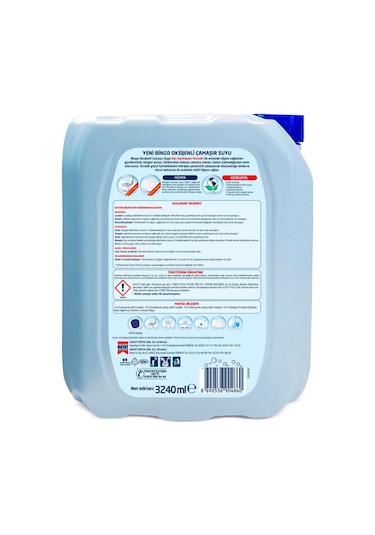 Bingo Oksijen Çam Kokulu Çamaşır Suyu 4 x 3240 ML