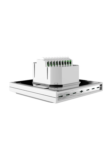 Xindoker Bac-002el Beyaz Klima Termostati - Odası Konfor Ve Enerji Tasarrufu İçin Fan/valf Kontrolü Pil Dahil Değil