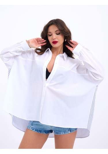 6816 Gömlek-washington Çizgili Altın