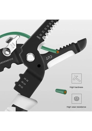 Dancemonkey 9'lu 16'lı Kabuk Soyma Pencesi - Profesyonel Elektrikçi Aleti