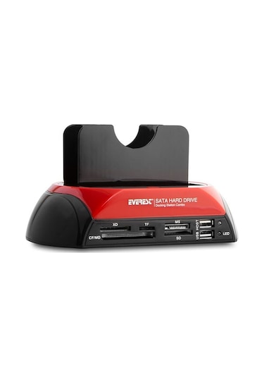 Everest Hdc-385 Harici Usb 2.0 2.5- 3.5 Ide+Sata Hdd + Kart Okuyu