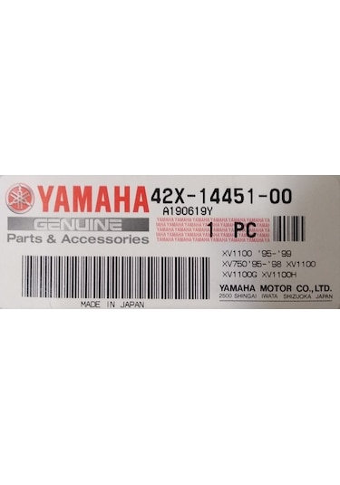 Yamaha Xv1100 Vırago Hava Filtresi 42X-14451-00