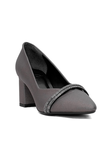 Beety 25by18.911 Kadın Klasik Topuklu Ayakkabı Platin Platin