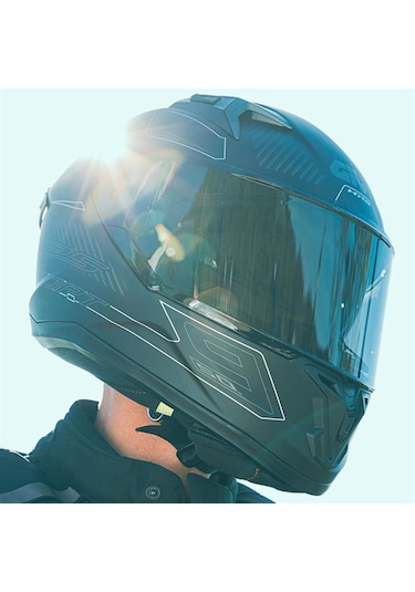 Givi 50.9 Enigma Kapalı Motosiklet Kaskı Mat Siyah - Titanyum