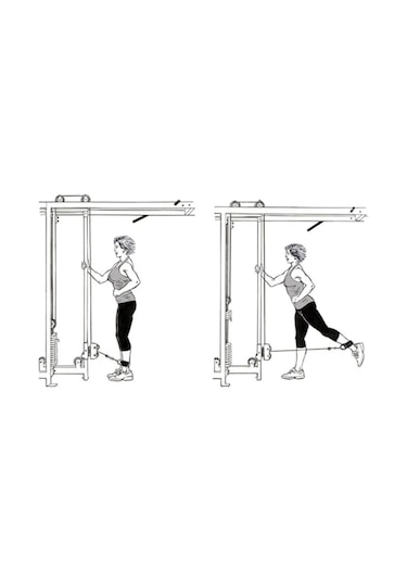 Spor Byfit Ayak Bilek Kayışı D-Ring Ağırlık Çekiş Aparatı - MAVİ mavi