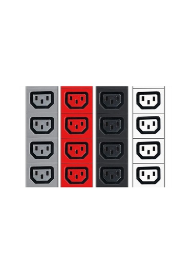 Zerou 2xschuko - 20xc13 - 4xc19 Kilitli Soketli, 4x16a Sigortalı Smart Pdu