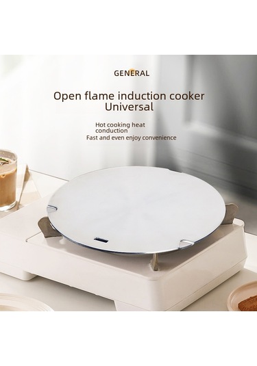 Reedark Ticari Mutfak Isı Dağıtıcı Plaka - Gaz Ve Elektrik Ocakları İçin Kettle Koruyucu, Isı Yalıtımı, Yanmamayı Engelle 22cm