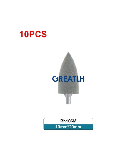 10 Adet/takım Silikon Kauçuk Parlatıcılar Diş Beyazlatma Araçları Kiti Diş Laboratuvarı Araçları Altın