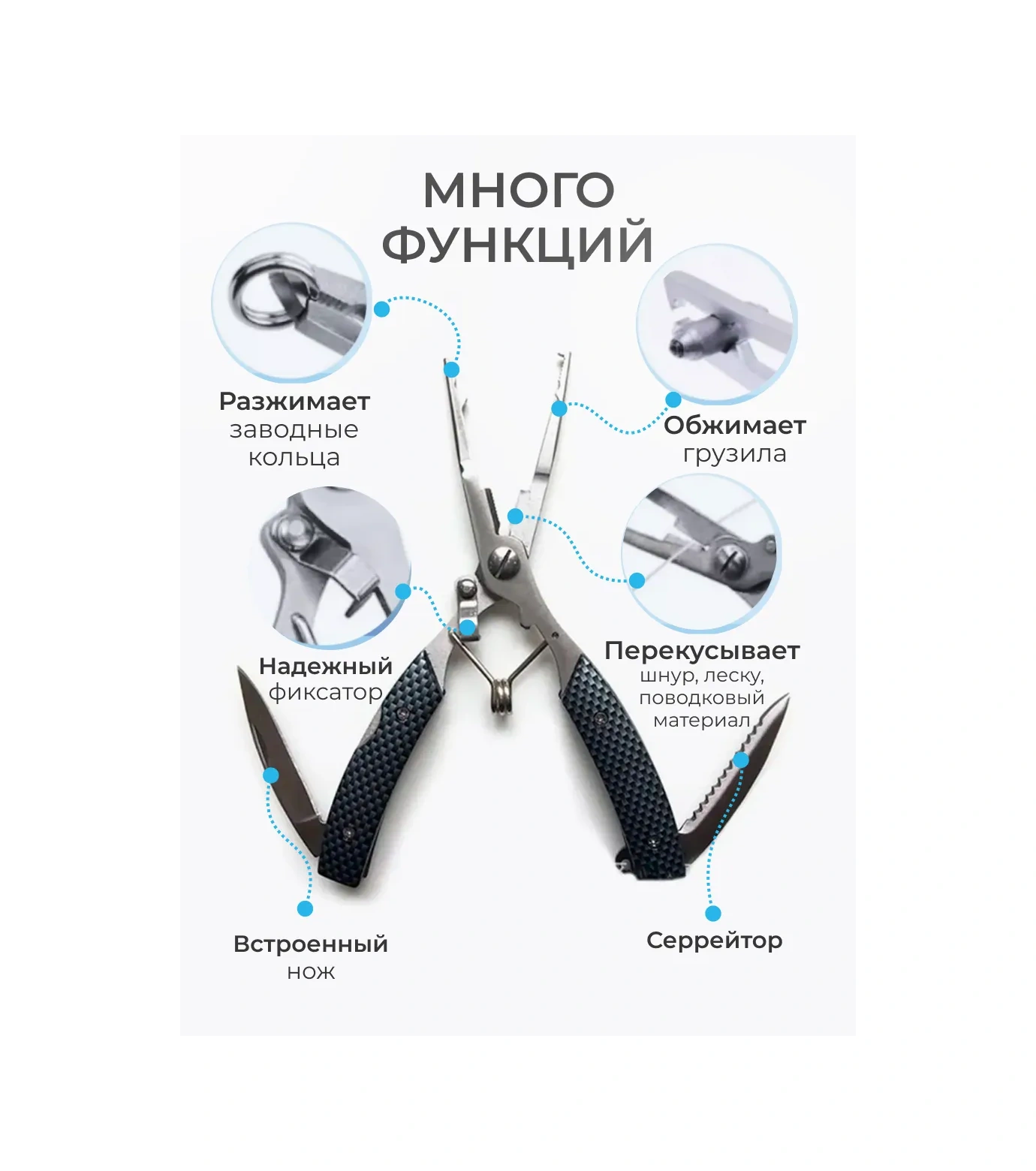 Fıshroom Çok Amaçlı Evrensel Pense Ve Kablo Keski 36081885