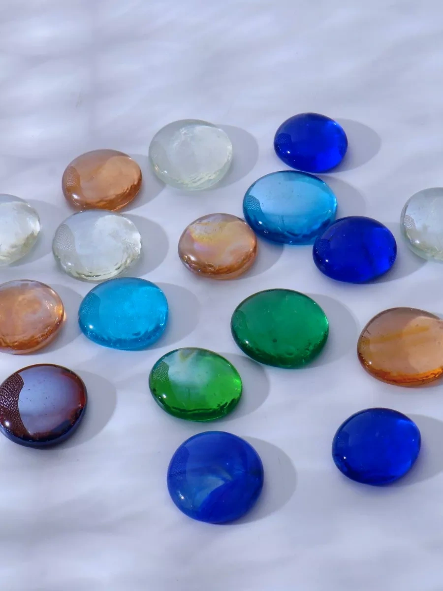 Dekoratif Cam Taşlar 208285280 Mavi