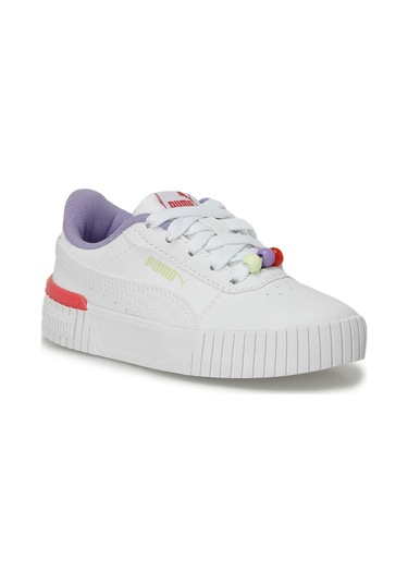 Puma Carina 2.0 Pearls Ps Beyaz Kız Çocuk Sneaker 000000000102049628 Beyaz