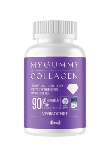 Mamsel Mygummy Hidrolize Kolajen Takviye Edici Gıda 90 Çiğnenebilir Form