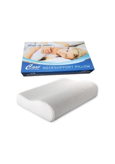 Case Vp1004 Büyük Visco Ortopedik Boyun Yastığı(60X40X14/12 Cm)