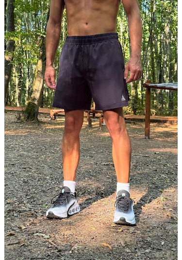 Flaw Fermuar Cepli Sportif Şort Lacivert Lacivert