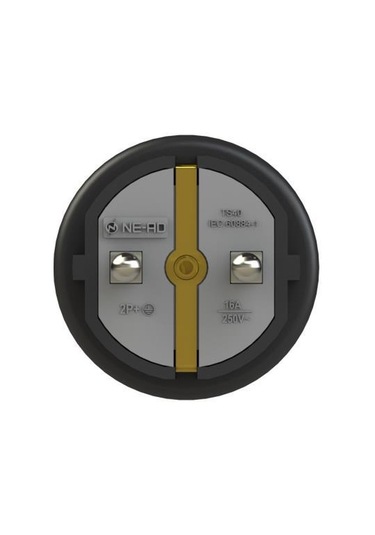 Ne-Ad Kauçuk Erkek Fiş 1X16A 4001