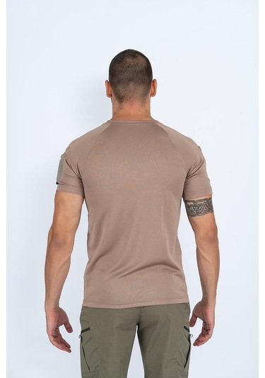 Bikatex T-shırt Tactıcal K.kol Bkt - 801-1188-Bej