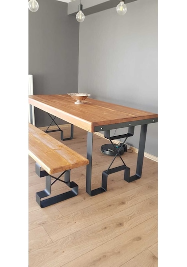 Deryawood Ahşap Yemek Masası-80x140