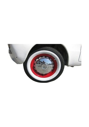 Oto Lastik Yanağı 17.5 Jant Beyaz 4adet Atlas