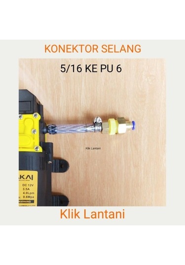 Bağlantı Hortumu 5/16 - Pu Hortum 6 / Dınamo Pompa Konnektörü 2771 Diğer