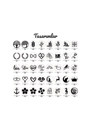 Hazır Mühür Kendinden Etiketli Mum Mührü 50 Adet Mühür