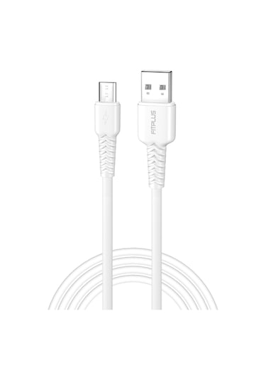 FitPlus Bianca B421 USB - Micro USB Flex Şarj Kablosu 2.4A 1mt