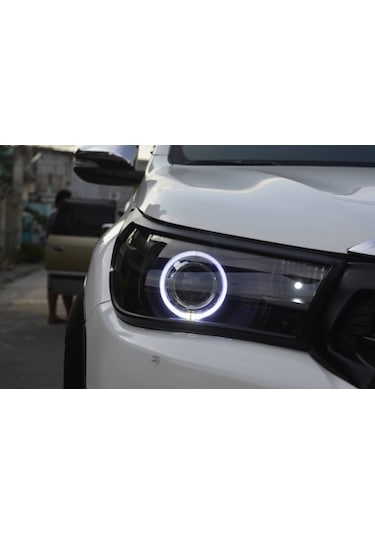 Femex Angel Halka 95Mm Cree Ledli Encıl Halka 2 Adet Parlak Beyaz