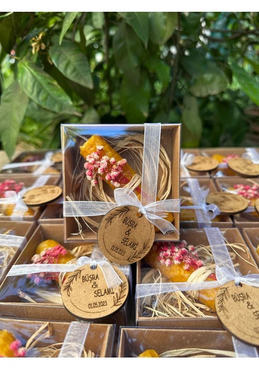 Flapinko Her Anınıza Özel Işık: 15 Adet Doğal Bal Mumu - Nikah